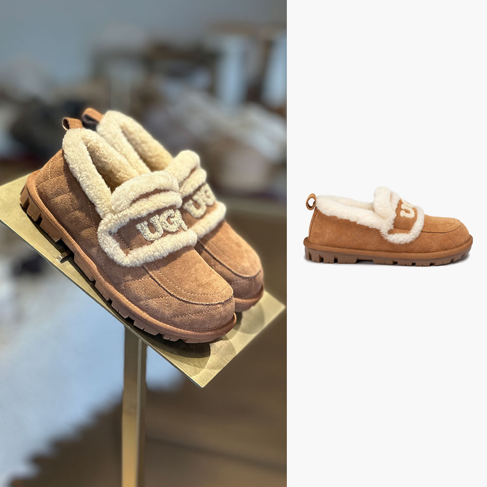 [무료배송] 호주정품 오즈웨어 바이올렌 마틀라쎄 시어링 로퍼 (굽2.5cm) OZWEAR UGG OB939M